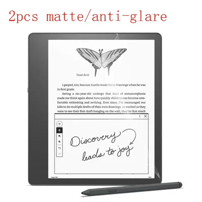 Matte Anti-glare Screen Protector Plastic Film For Amazon Kindle Scribe 2pcs