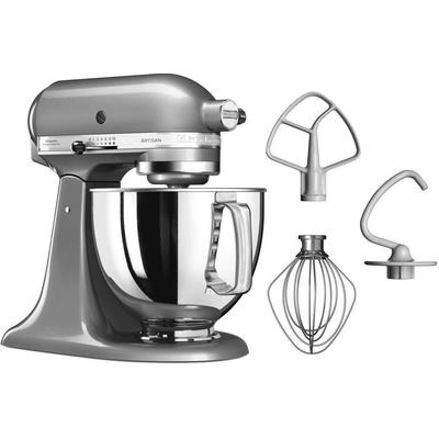 KITCHENAID Küchenmaschine "5KSM125EER", silber (kontur, silber), B:37cm H:36cm, Küchenmaschinen Image