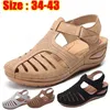 Sommerschuhe Frauen Sandalen rutsch feste Schuhe Frau Party Sandalen Frau Keil Frauen Schuh atmungsaktive Schuhe weibliche Sandale Frauen