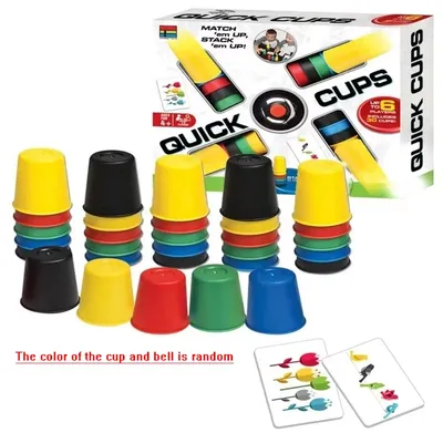 Stacking Cup Board Games Toys QUICK CUPS Indoor Outdoor Party Interactive Table Games Toys Funny