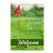 TEMU 1pc, Golf Sport Welcome Lawn Flag, Happiness Is Found On The Golf Garden Flag, Double Sided Waterproof Flag Spring Summer Outdoor Decorations, Home Decor, Outdoor Decor, Yard Decor, Garden Decorations