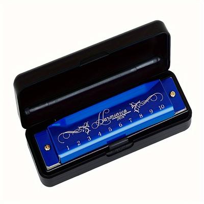 TEMU Irin -hole 20-tone Colorful C Harmonica Built-in Premium Sounding Reeds, Accurate Accuracy Plus Uncommon Look, Let Playing Music Also Become A Enjoyment Eid Al-adha Mubarak