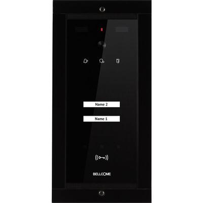 Advanced Video-Türsprechanlage Kabelgebunden Außeneinheit 1 Stück Schwarz - Bellcome