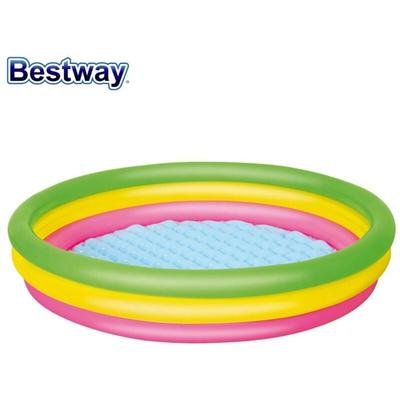 Bestway - Planschbecken 152cm Kinderpool Kinder Pool Swimmingpool Schwimmbecken Gartenpool Image