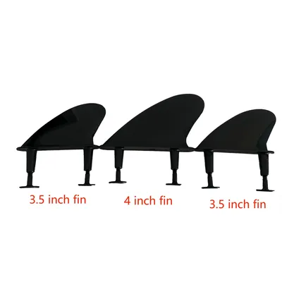 Soft Fins for Surfing Soft Tail Fin for Soft Surfboard Longboard Fin One Big Fins and Two Side fins