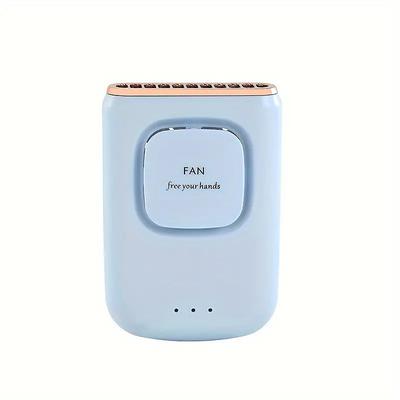 Mini Neck Fan – 3-Speed Hands-Free Portable Cooling Fan with 2000mAh Battery for Office Dorm and Outdoor Use