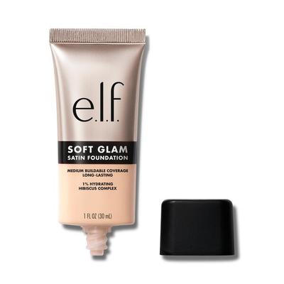 e.l.f. Cosmetics Soft Glam Satin Foundation In 14 Fair Cool - Vegan and Cruelty-Free Makeup