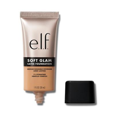 e.l.f. Cosmetics Soft Glam Satin Foundation In 33 Medium Warm - Vegan and Cruelty-Free Makeup