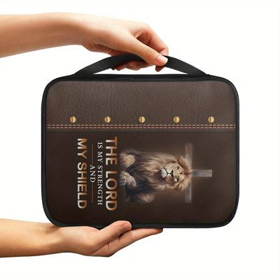 1pc Lion Pattern Portable Bag For