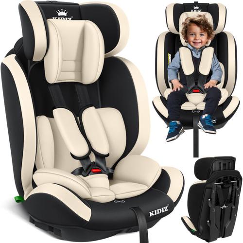 KIDIZ® Autokindersitz Kinderautositz Gruppe 1+2+3 9-36 kg 5-Punkt-Sicherheitsgurt, Autositz,