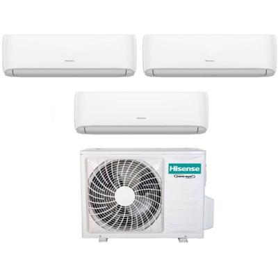 Hisense - Trial Split Inverter Klimagerät Serie Hi-Comfort 9+9+9 Mit 3amw52u4rja R-32 Wi-Fi Image
