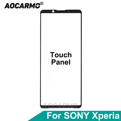 Aorcarmo For Sony Xperia 1 5 II III IV V VI Display Screen Front Outer Glass LCD Touch Panel