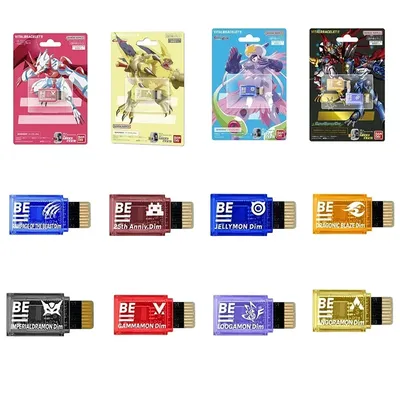Digimon Adventure DIM Card Protective Film Stingmon BE MEMORY IMPERIALDRAMON RAMPAGE OF THE BEAST