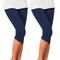 Damen Capri Leggings Gerafft Bauchkontrolle Po-Lifting Yoga Fitness Fitnesstraining Capri Leggings Unterteile 1 # 2 # 3 # Baumwolle Sport Sportkleidung Dehnbar