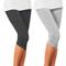 Damen Capri Leggings Gerafft Bauchkontrolle Po-Lifting Yoga Fitness Fitnesstraining Capri Leggings Unterteile 1 # 2 # 3 # Baumwolle Sport Sportkleidung Dehnbar