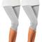 Damen Capri Leggings Gerafft Bauchkontrolle Po-Lifting Yoga Fitness Fitnesstraining Capri Leggings Unterteile 1 # 2 # 3 # Baumwolle Sport Sportkleidung Dehnbar