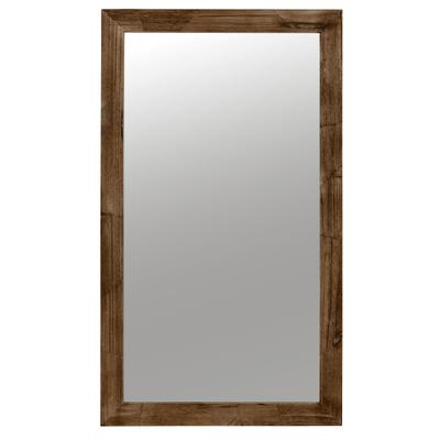 Spiegel aus hellem Paulownienholz, 105x181cm