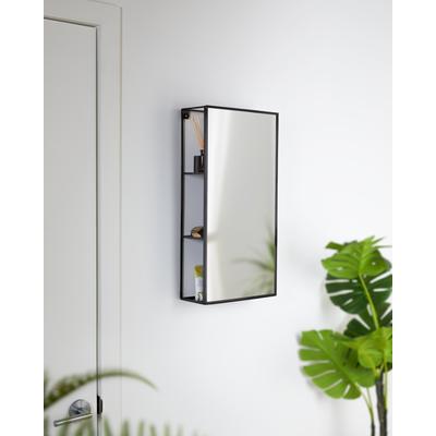 Spiegel mit Ablage, Badezimmerspiegel, Spiegelschrank