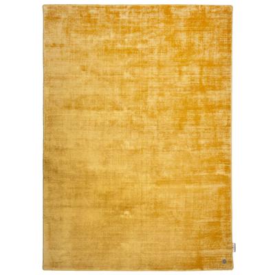 Handgewebter Teppich aus Viskose - Gold - 65x135 cm
