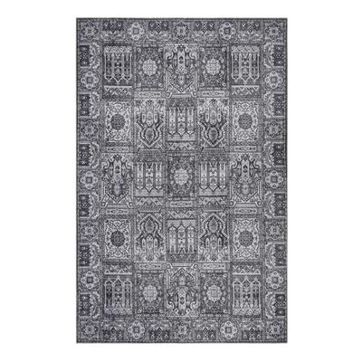 Gewebter Mehrfarben-Teppich mit Berber-Inspiration 290x240