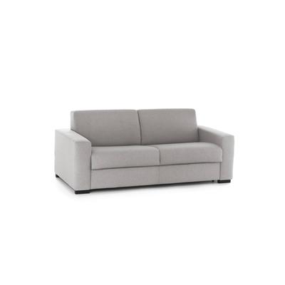 2-Sitzer-Schlafsofa aus grauem Stoff, 160 x 95 x 90 cm