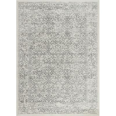 Vintage Orientalischer Teppich Weiß/Grau 140x200