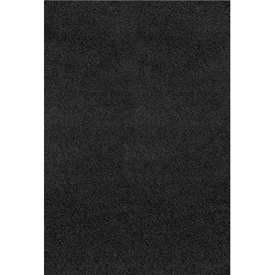 Moderner Hochfloriger Shaggy Teppich Schwarz 160x220