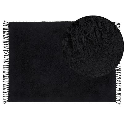 Teppich schwarz 200x140cm