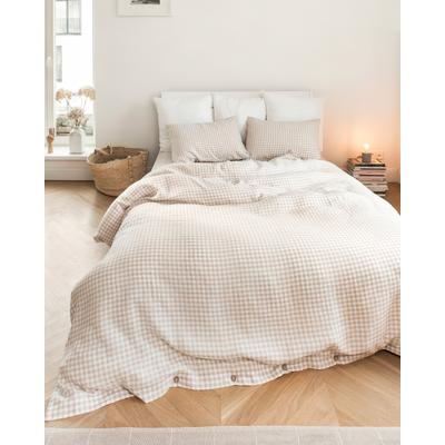 Bettbezug aus Leinen, Mehrfarbig, 200x200 cm