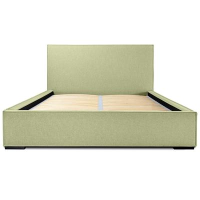 Modernes Bett aus massivem Kiefernholz und HDF-Platte 140x200 grün