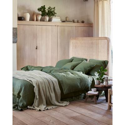 Bettbezug aus Leinen, Grün, 150x200 cm