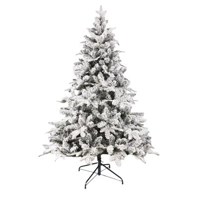 Verschneiter Weihnachtsbaum, 210 cm mit 1791 Zweigen