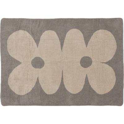 Decke, recycelte Baumwolle, 150x200cm, Beige/Wolke