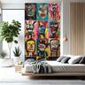 Tapete Feier Basquiat 156x270cm