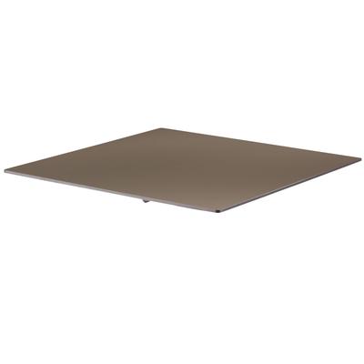 Laminierter Tischplatte 60x60 cm in Taupe