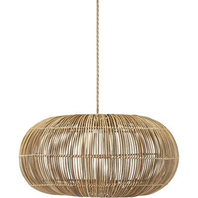 Pendelleuchte aus Rattan, 61cm, natural