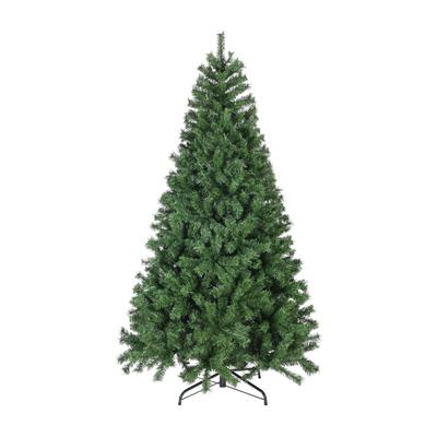 Künstlicher Weihnachtsbaum 180 cm aus PVC und Metall, grün