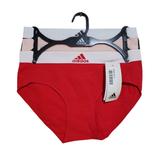 Adidas Intimates & Sleepwear | Adidas Women's Seamless Underwear Briefs 3 Pairs Small Nwt! | Color: Red | Size: S
