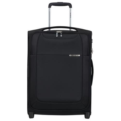 Weichgepäck-Trolley SAMSONITE ""D'LITE 55"", Gr. B/H/T: 40cm x 55cm x 22cm 40 l, schwarz, klassisch, Koffer, Trolley Reisegepäck Weichschalenkoffer Handgepäckkoffer