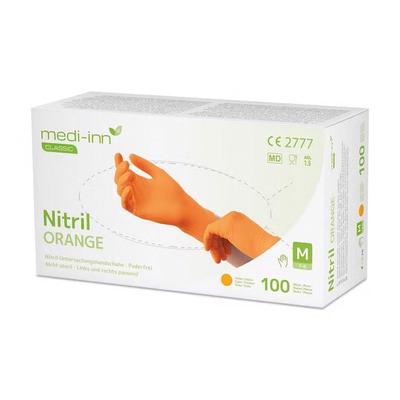 Medi-Inn Nitril Orange Einmalhandschuhe 10x100 St Verband Image
