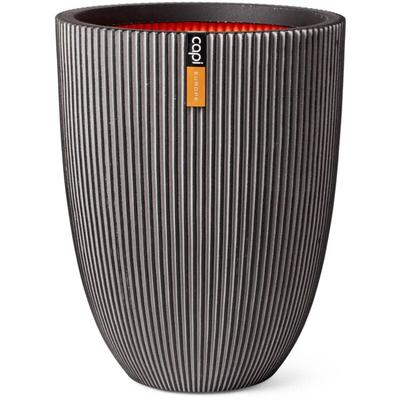 Vase Groove Elegant 46x58 cm Anthrazit Capi