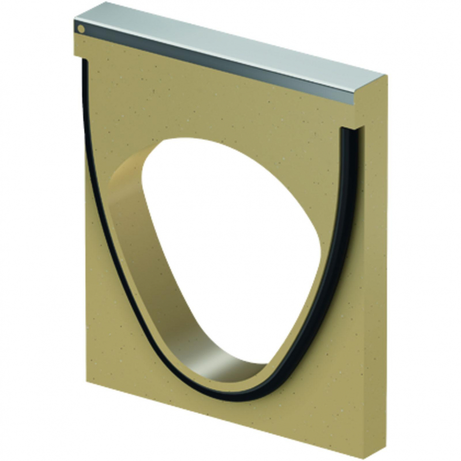 ACO Drain Multiline Seal in Adapter für Fließrichtungswechsel, Edelstahl, V200 Image