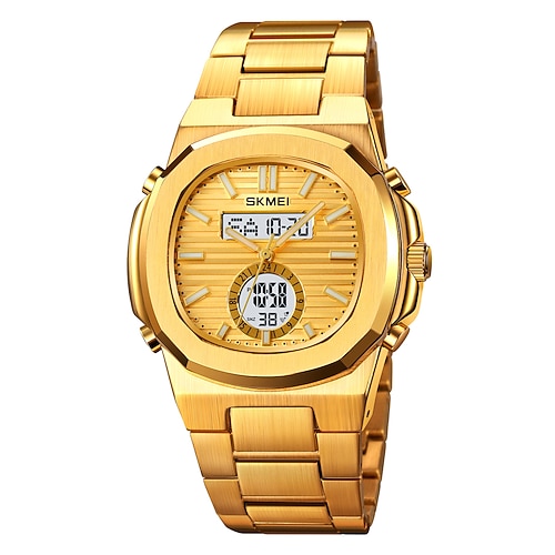 SKMEI Herren Digitaluhr Draussen Sport Modisch Lässige Uhr leuchtend Stopuhr Wecker Countdown Stehlen Beobachten Image