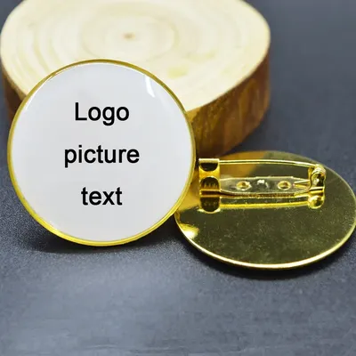 10pcs/lot Shirley custom metal badges lapel pins métal Printed label pins with epoxy doming