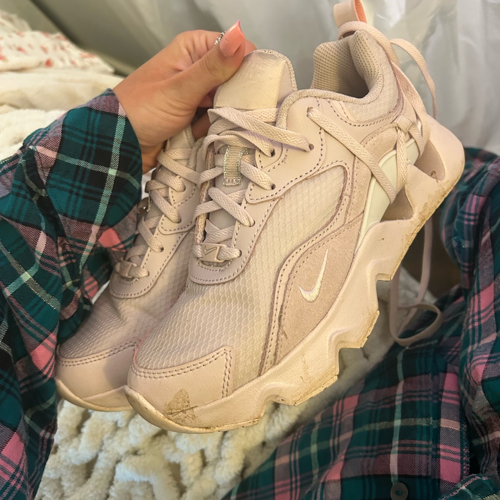 Nike Shoes | Baby Pink Ballet Nike Tennis Shoes | Color: Pink | Size: 6