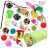 Versaillesfr - Jouets pour chats, jouets pour chats, jouets pour chats et chaton, 21 pièces (le