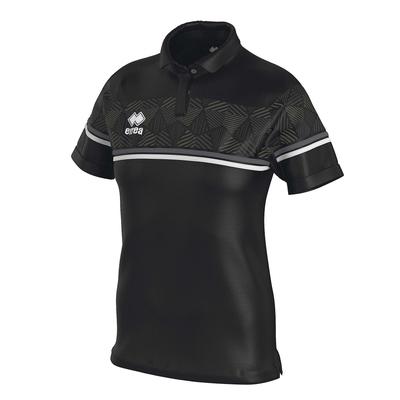 Polo Errea Darya Polo Mc Ad 07780 Schwarz Und Weiss