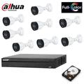 Dahua - kit videosorveglianza 8 telecamere nvr 8 canali ip 2 mpx hd 1 tb