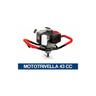 AMA - mototrivella a scoppio trivella trivellatrice giardino con senza trivella 27042V mototrivella