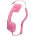 SHNWU Cell Phone Handset USB C Radiation Proof Vintage Phone Handset with 3.5 Mm Socket for Smartphone Pink